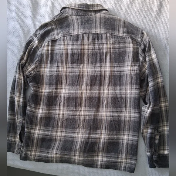 Hollister 100% Cotton Smokey Grey Flannel - Picture 3 of 12